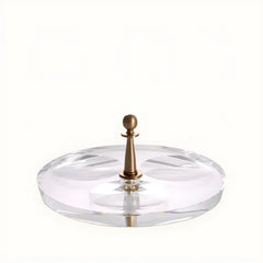 Clear Glass Serving Platter Tray for Entertaining and Hosting