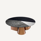 Table basse cuivrée en céramique
